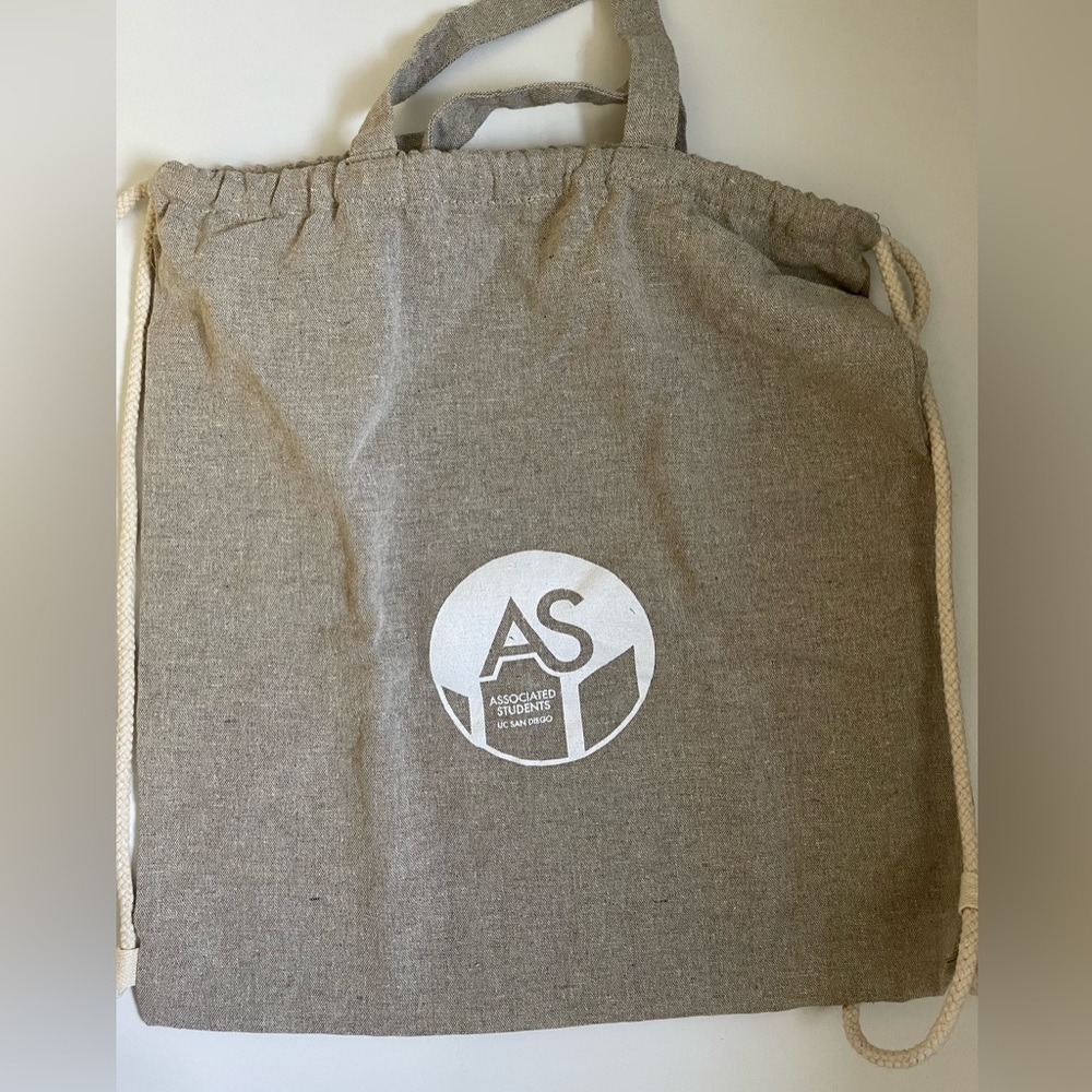 UCSD Canvas Shoulder Tote Bag (grocery)